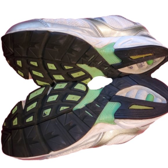 Nike Air ‘N'Sight’ Running Shoes Silver Green 8 - Picture 6 of 11